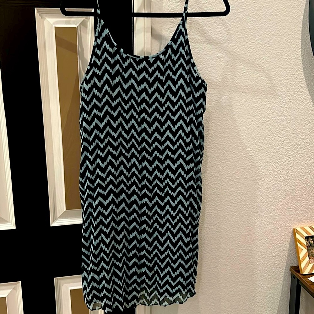 BCBG chevron dress